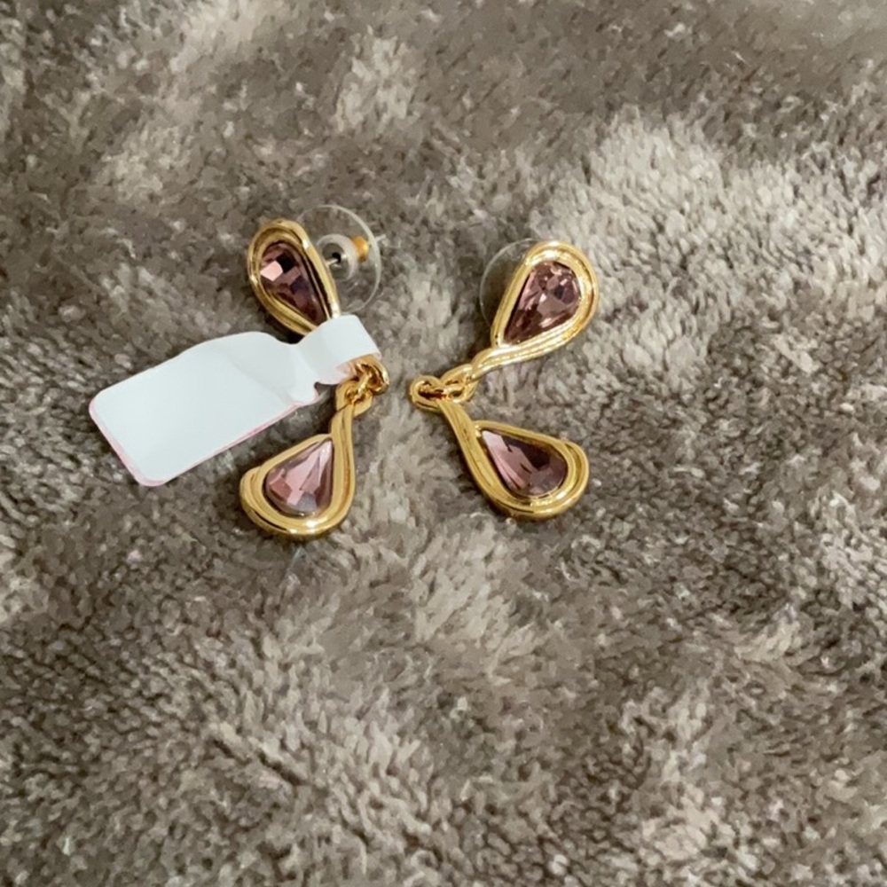 Earring 4 gold showers 14K